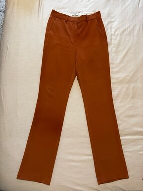 Aritzia Babaton Rust Brown Women's Tailored Trousers